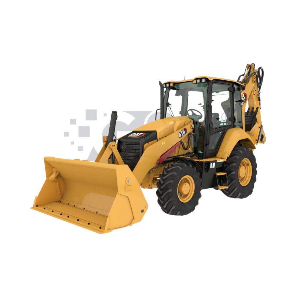 Retroexcavadora Caterpillar Potente y Versátil