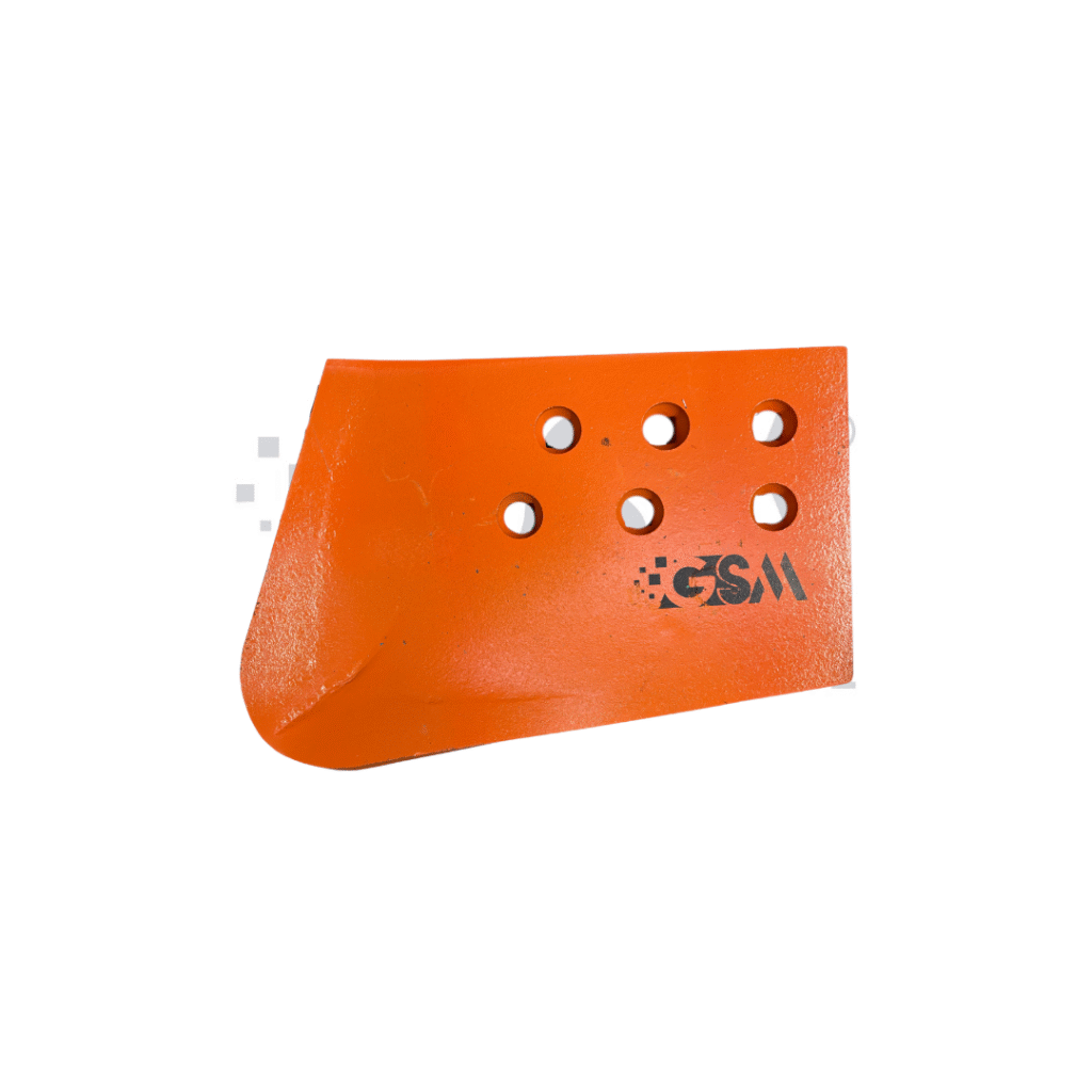 CANTONERA BULLDOZER IZQUIERDA D6H CARBONO - 1" - 25,5X39,3 - 6H - 3/4"T - GSM