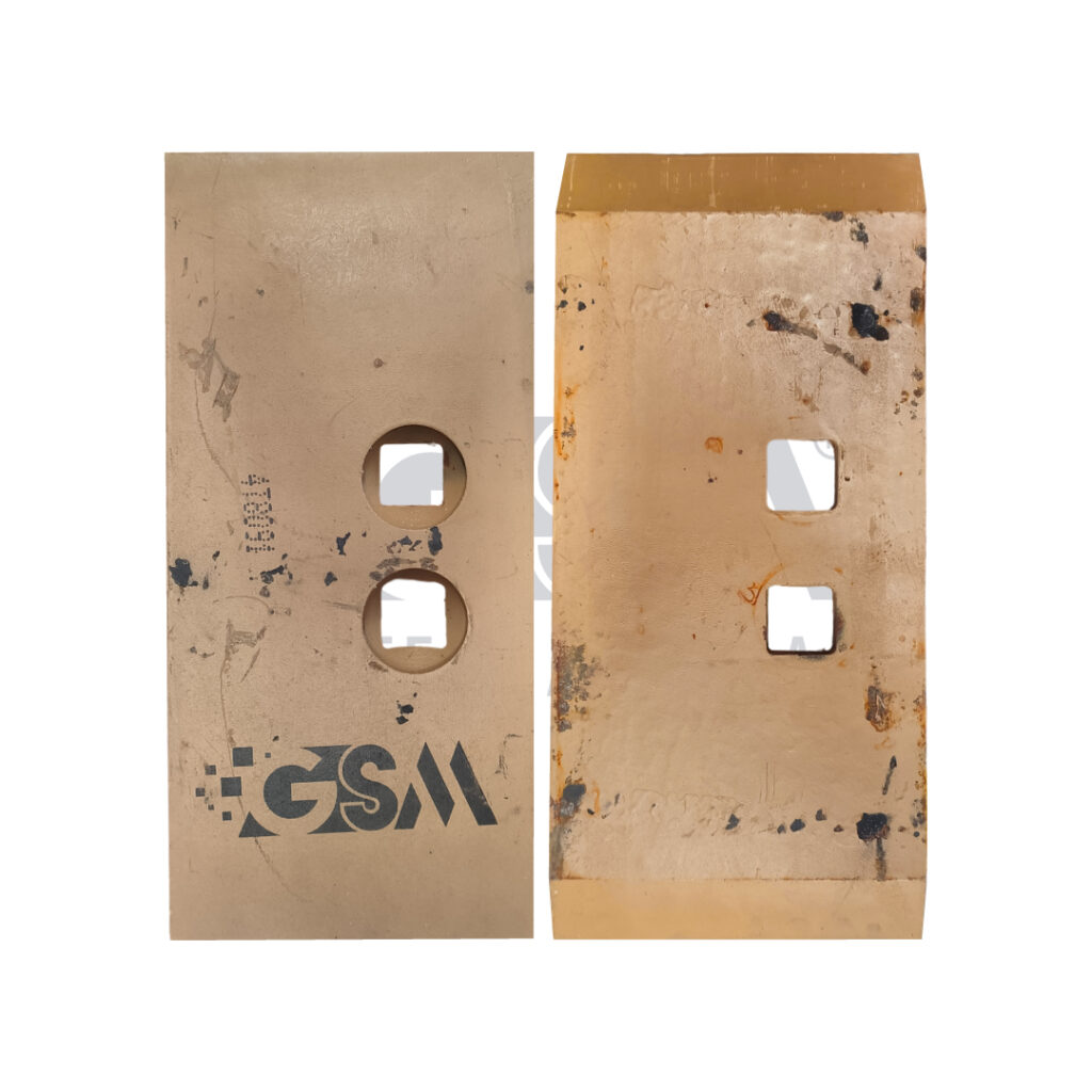 CUCHILLA CARGA ESQUINERA - 34 L X 16CM A X 2,5 CM GROSOR - 2H - 1"T